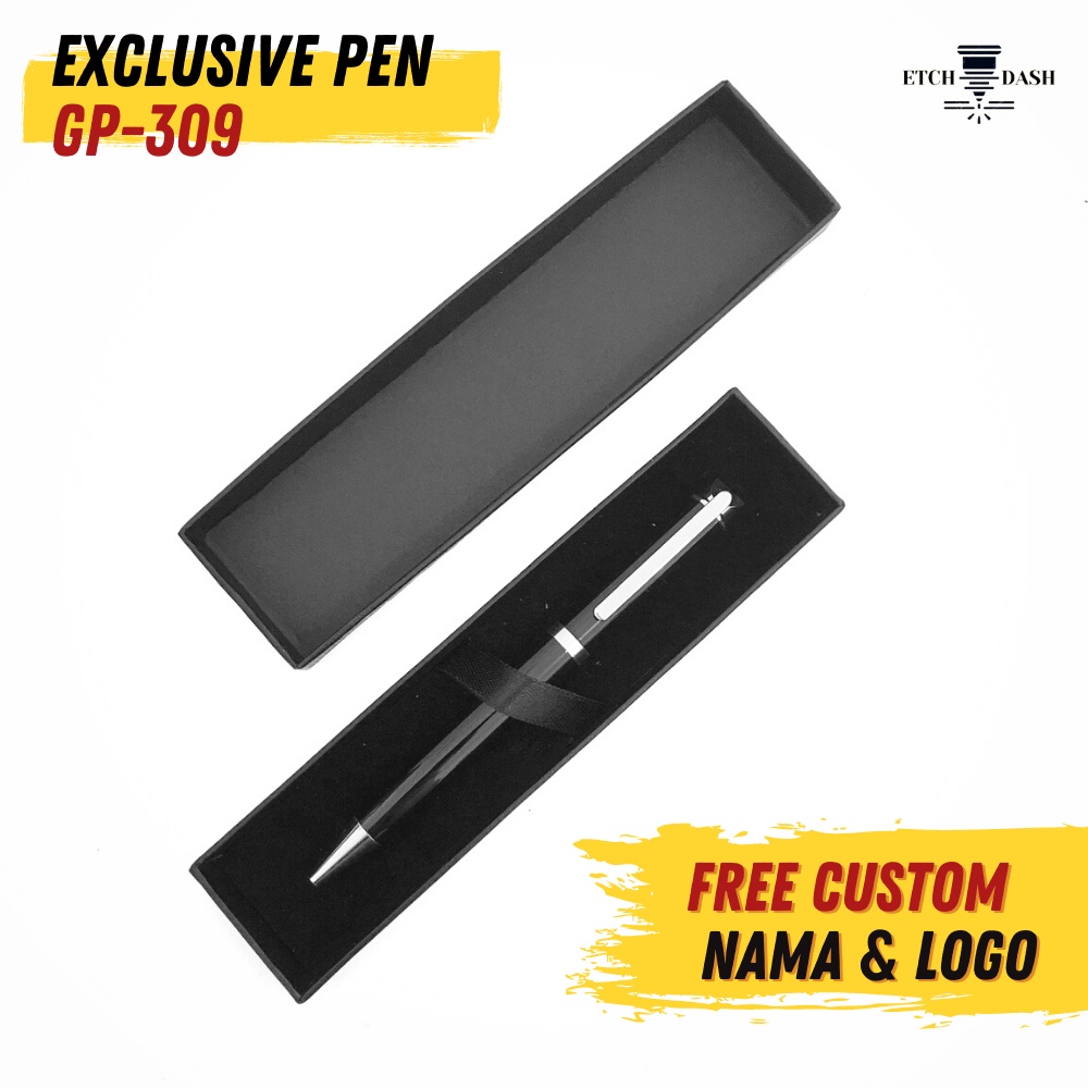 

Pulpen RollerBall Gift Box cocok untuk Merchandise Perusahaan - Exclusive Pen GP-309