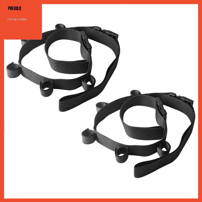 [Predolo] 2x Tempat Pancing Penyimpanan Rak Tiang Pancing Sabuk Untuk Gerobak Rumah Outdoor