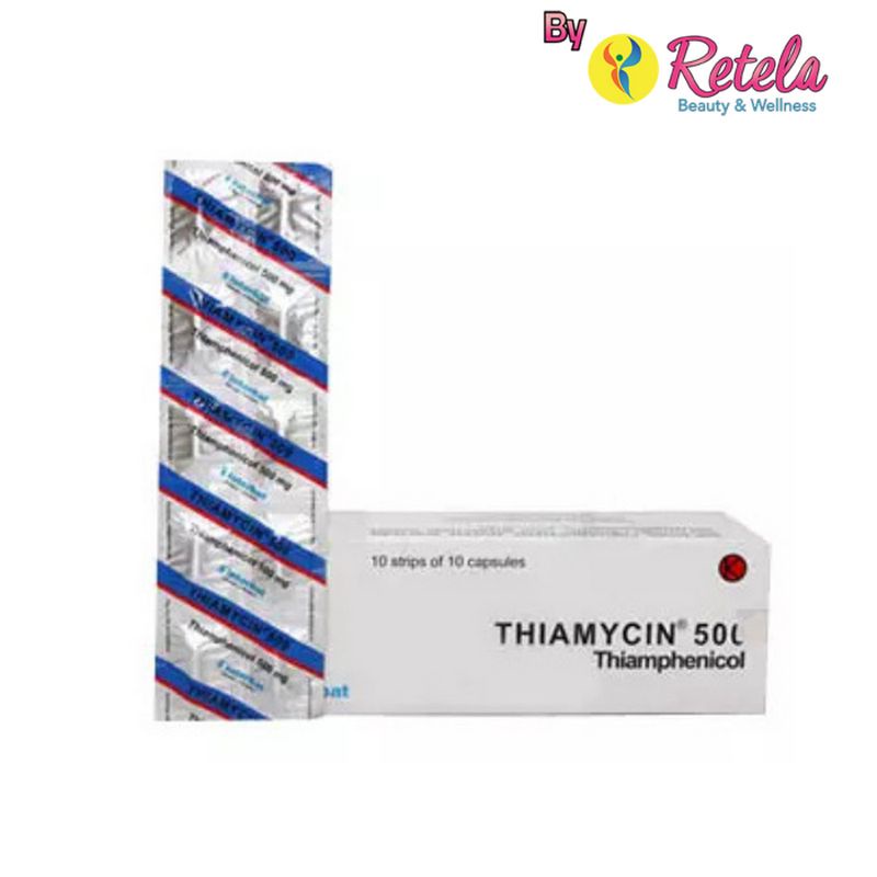 THIAMYCIN 500MG 1 STRIP 10 CAPSUL