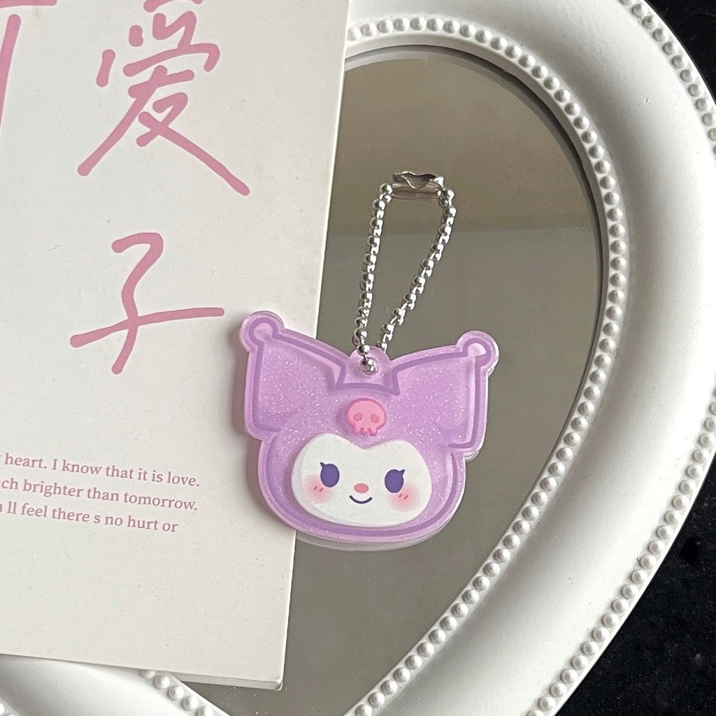 Gantungan Kunci Sanrio Baru Gadis Manis Lucu Kartun Liontin Tas Aksesoris