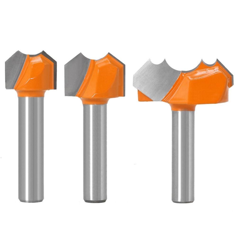 Populer Router Bit Carbide Tahan Lama 8mm Handle Engraving|Untuk Alat Pertukangan