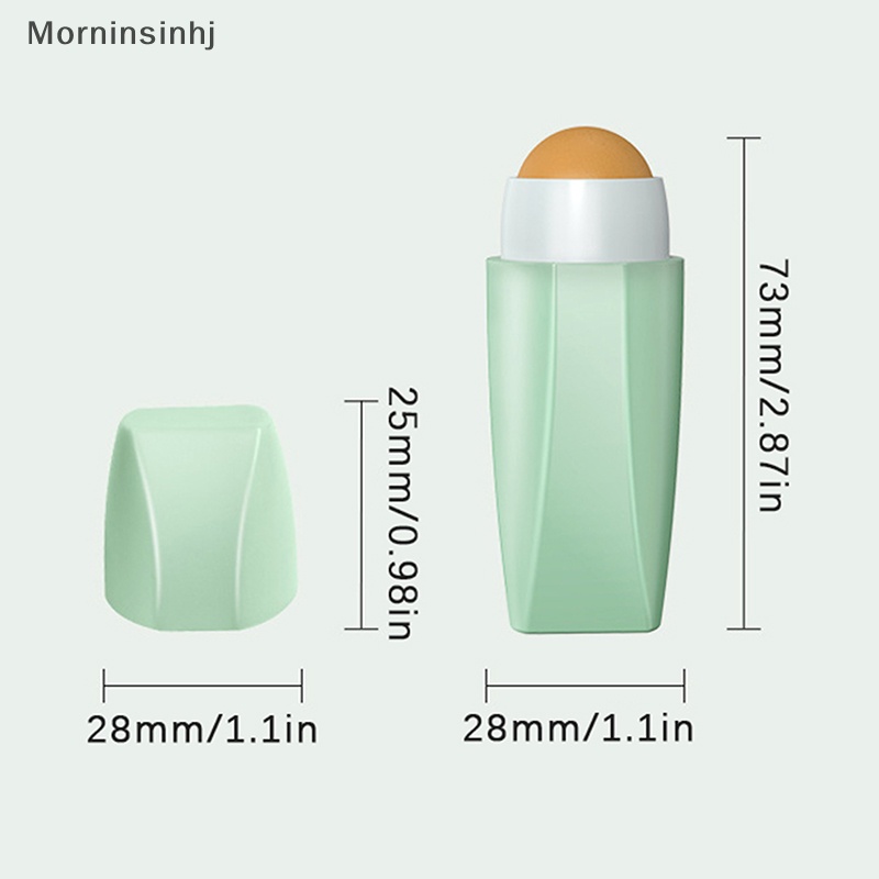 Mornin Roller Penyerap Minyak Wajah Batu Vulkanik Makeup T-zone Oil Rolling Stick Ball id