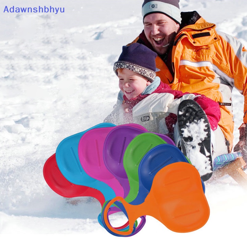 Adhyu Winter Outdoor Sport Anak Snow Sled Sledge Ski Board Papan Rumput Sand Slider ID