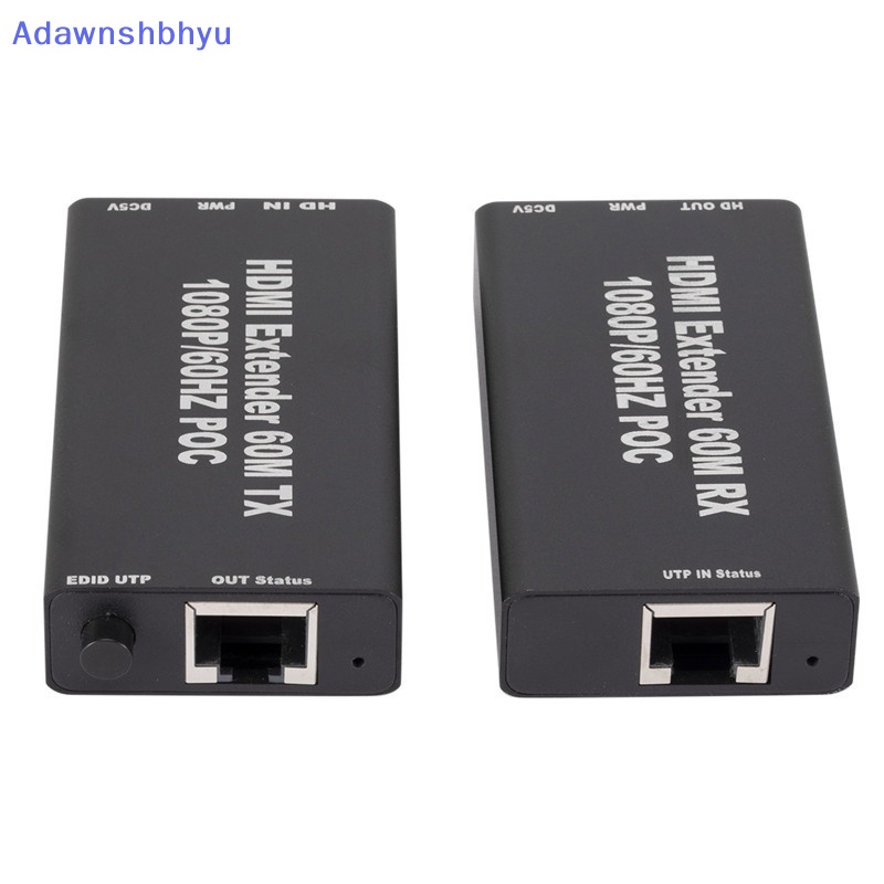 Adhyu HDMI to RJ45 LAN Extender Repeater Single Cat5E/6 Sinyal Jaringan 1080P HD ID