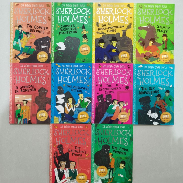 

sherlock holmes perbuku