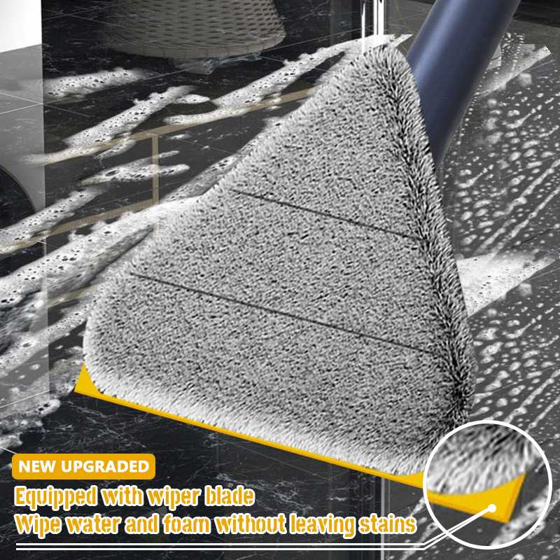 TD - DPR Looove Alat Pel Kain Microfiber Cleaning Mop Triangular 360 Rotating - L160V