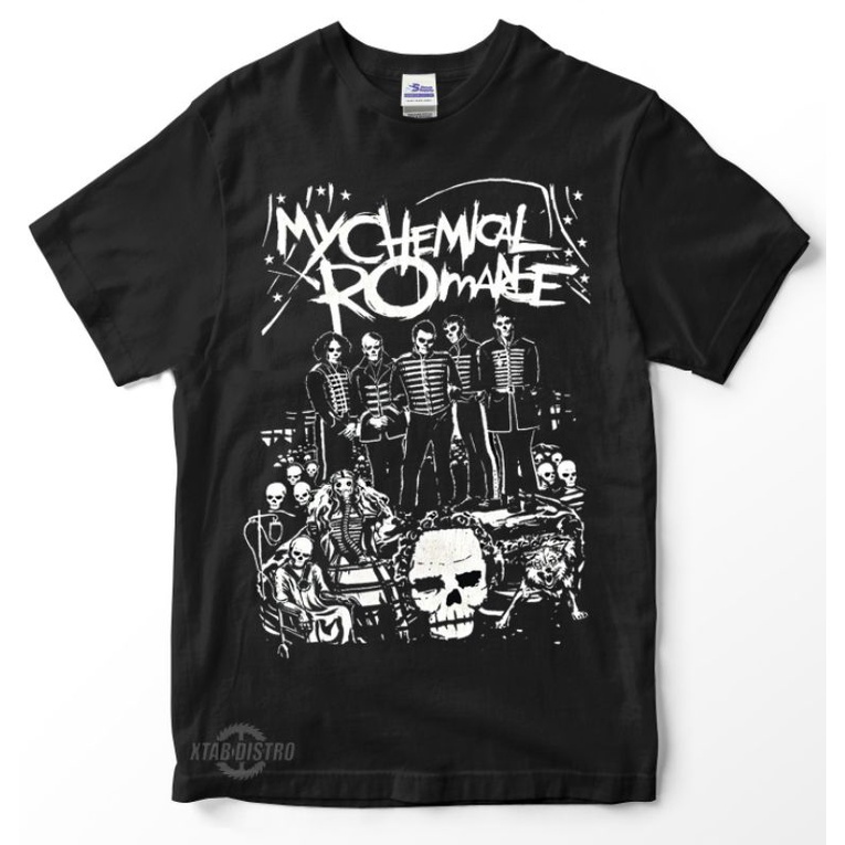 kaos MY CHEMICAL ROMANCE The black parade is dead Premium tshirt mcr helena