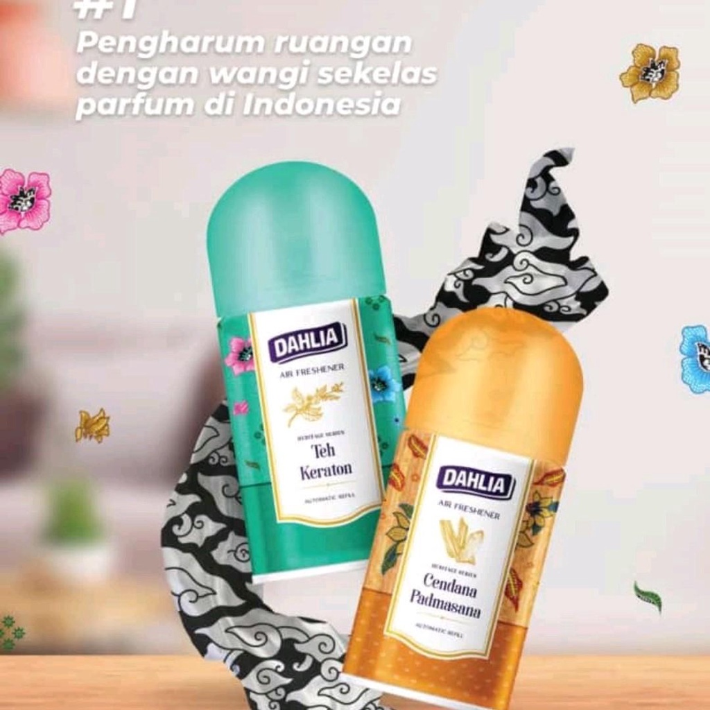 DAHLIA Aerosol Refill Teh Keraton / Cendana Padmasana Spray 225ml