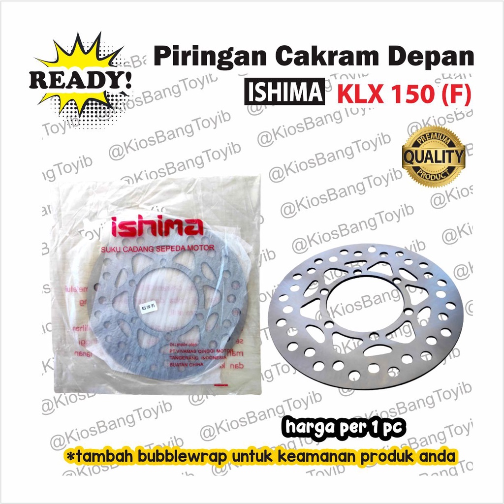 Piringan Cakram Depan Kawasaki KLX KLX150 (F) SunStar (ISHIMA)