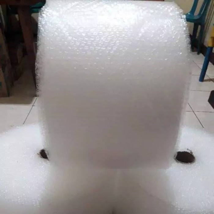 

Promo Terlaris COD Bubble Wrap 40cm x 50m (Khusus GOJEK / GRAB) - Putih