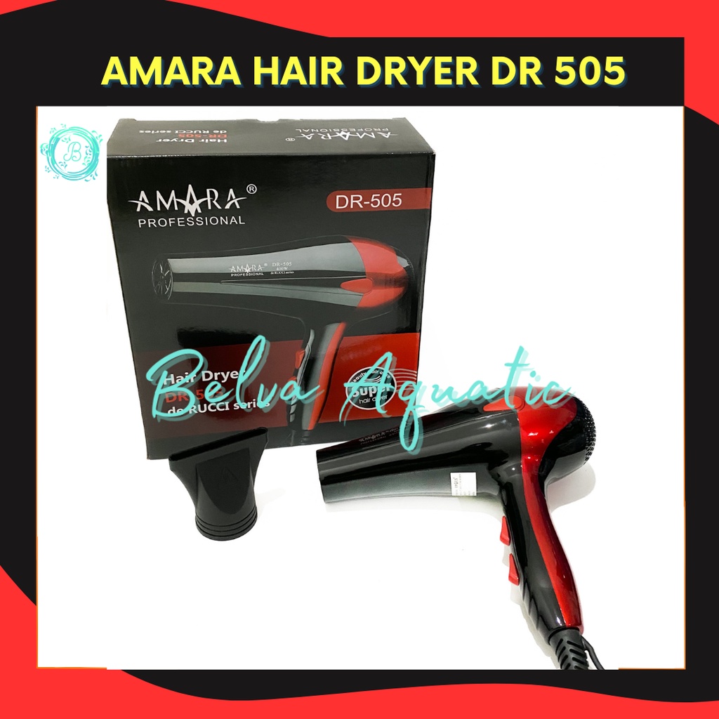 Hair Dryer Amara De Rucci  DR - 505 Pengering Rambut Salon Profesional