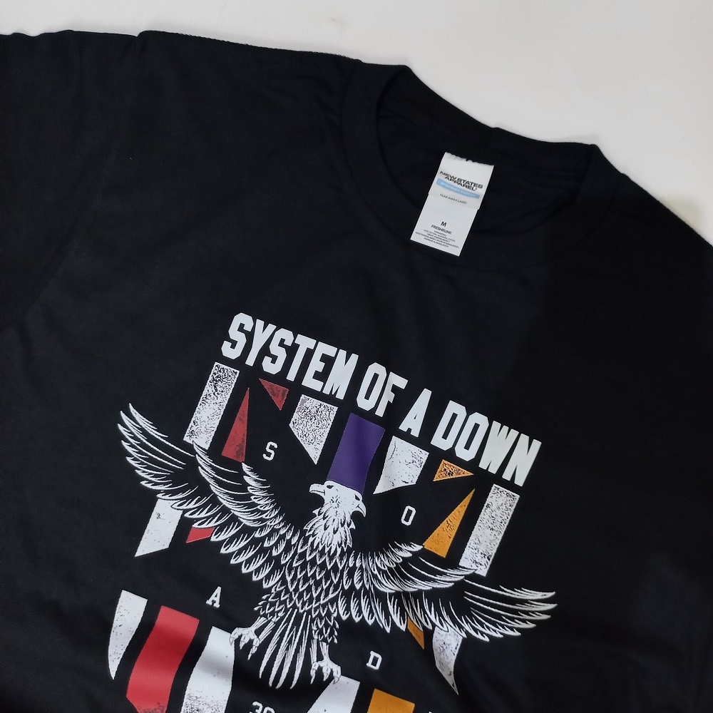 MURDER INK CLOTH - KAOS SYSTEM OF A DOWN EAGLE ARMY | NSA PREMIUM KAOS RAP BOOTLEG VINTROCK METAL BA