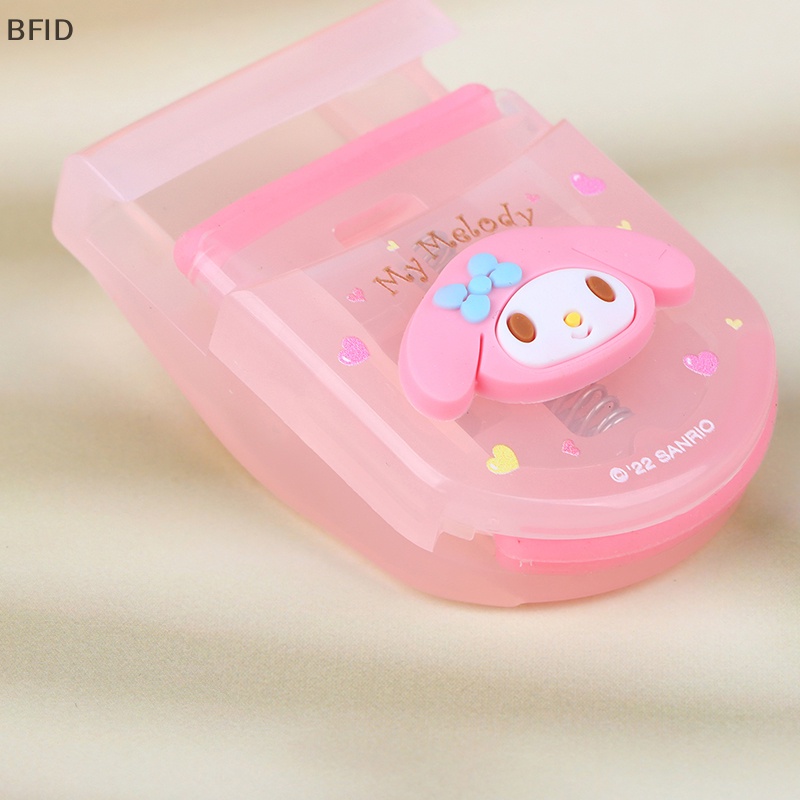 [BFID] 1pc My Melody Cinnamoroll Kuromi Portable Curling Eyelash Anime Sanrioed Pengeriting [ID]