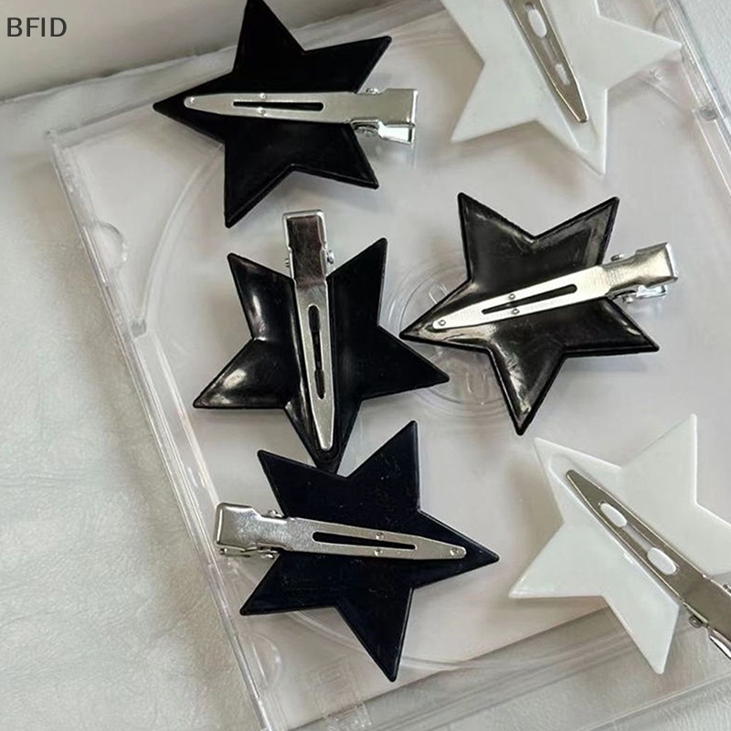 [BFID] 5pcs Jepit Rambut Bintang Manis Keren Gaya Korea Pesona Sederhana Metal Bobby Pin Alligator Clip Aksesoris Rambut Untuk Hiasan Kepala Fashion Gadis [ID]