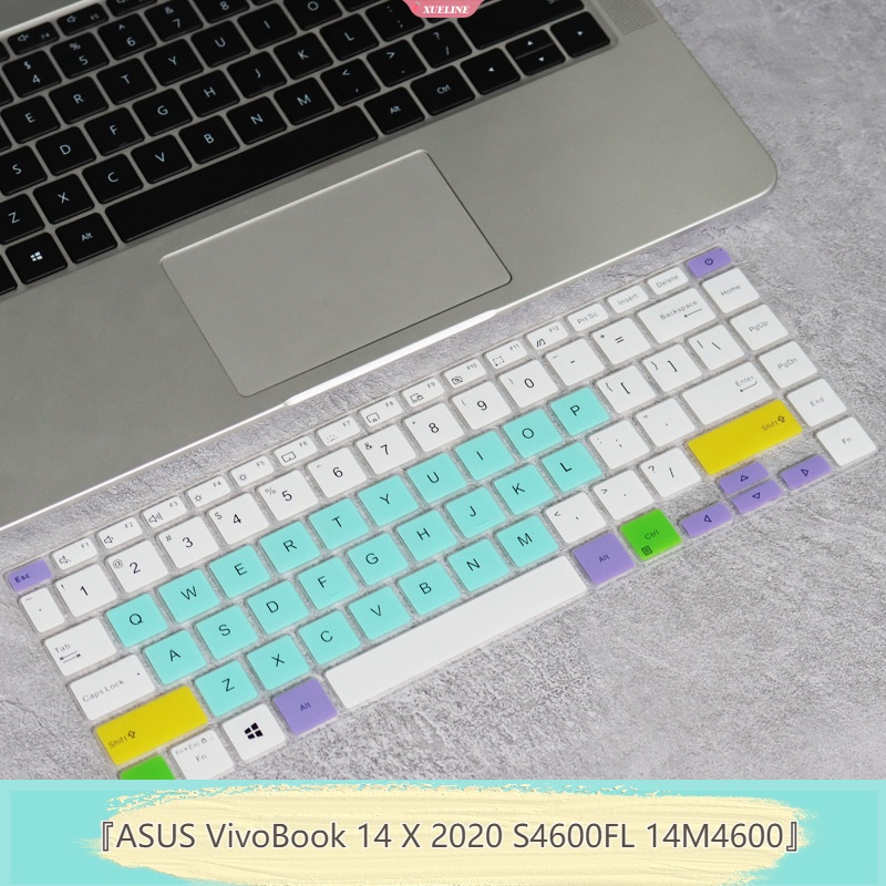 Film Pelindung Cover Keyboard Notebook Laptop Silikon 14inci Untuk ASUS VivoBook 14x2020 S4600FL 14M4600 [ZXL]