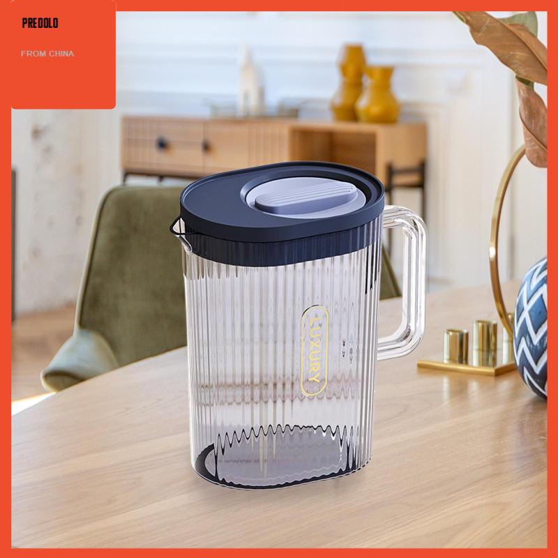 [Predolo] Water Pitcher 70oz Ketel Limun Kedap Udara Tidak Bocor Untuk Kulkas Rumah