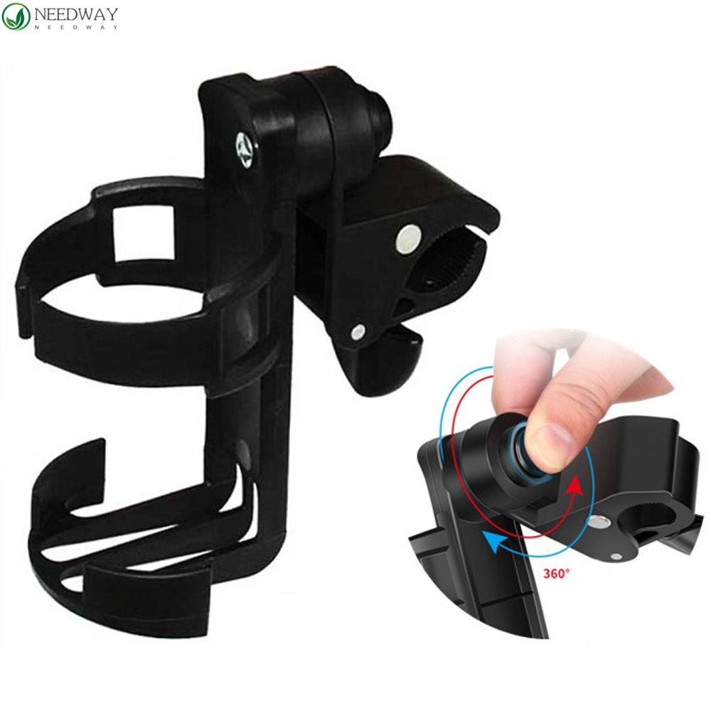 Needway Baby Stroller Cup Holder Stroller Aksesoris Wanita Bayi Keranjang Organizer 360rotable Bicycle Baby Keranjang Botol Susu