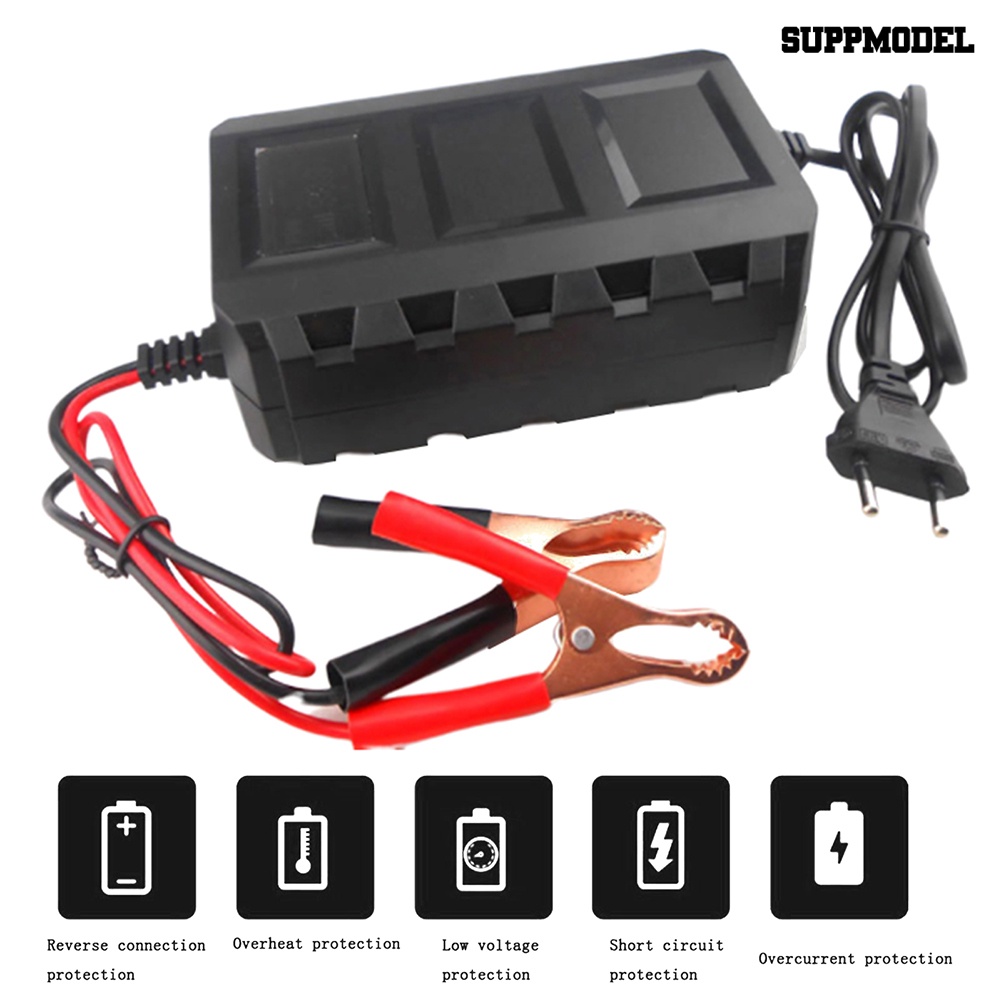 [SM]12v /20A Car Mobil LCD Display Charger Daya Asam Timbal Cerdas