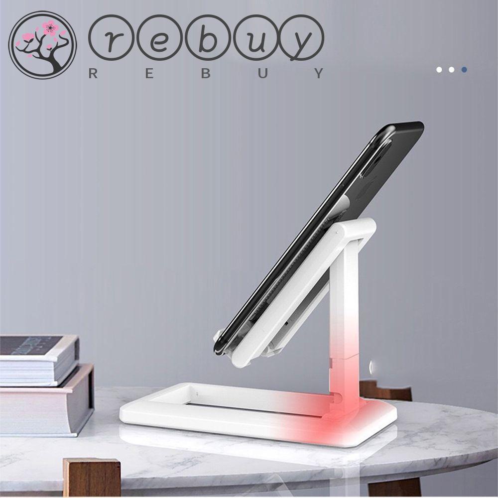 Rebuy Mobile Phone Holder Aksesoris Yang Dapat Disesuaikan Unik Braket Ponsel Desktop Organizer Phone Holder Smartphone Stand