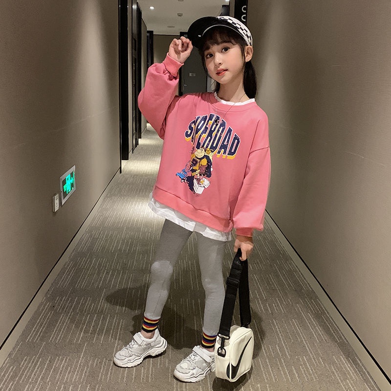 ST-586 Setelan SUPERDAD anak cewek import / Baju training anak import / Setelan anak ABG keren / Pro