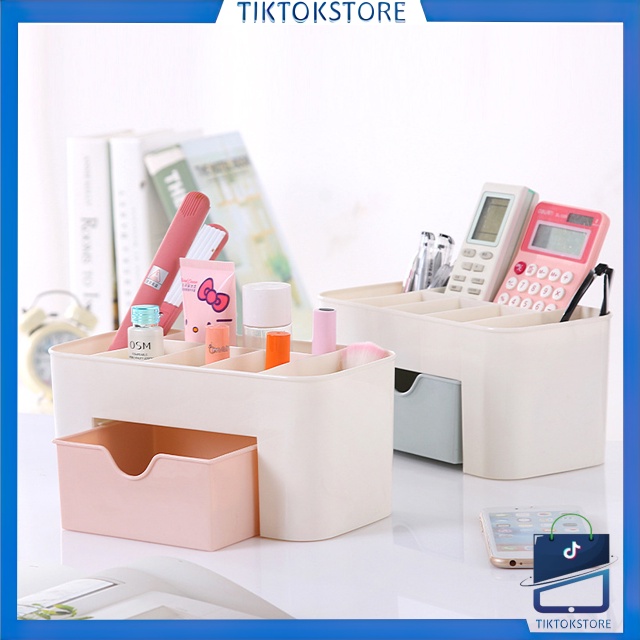 TIKTOK - D6077 Rak MultiFungsi / Rak Import / Rak Kosmetik Plastik Serbaguna / Rak Kosmetik Laci / Storage Box Organizer / Rak SerbaGuna