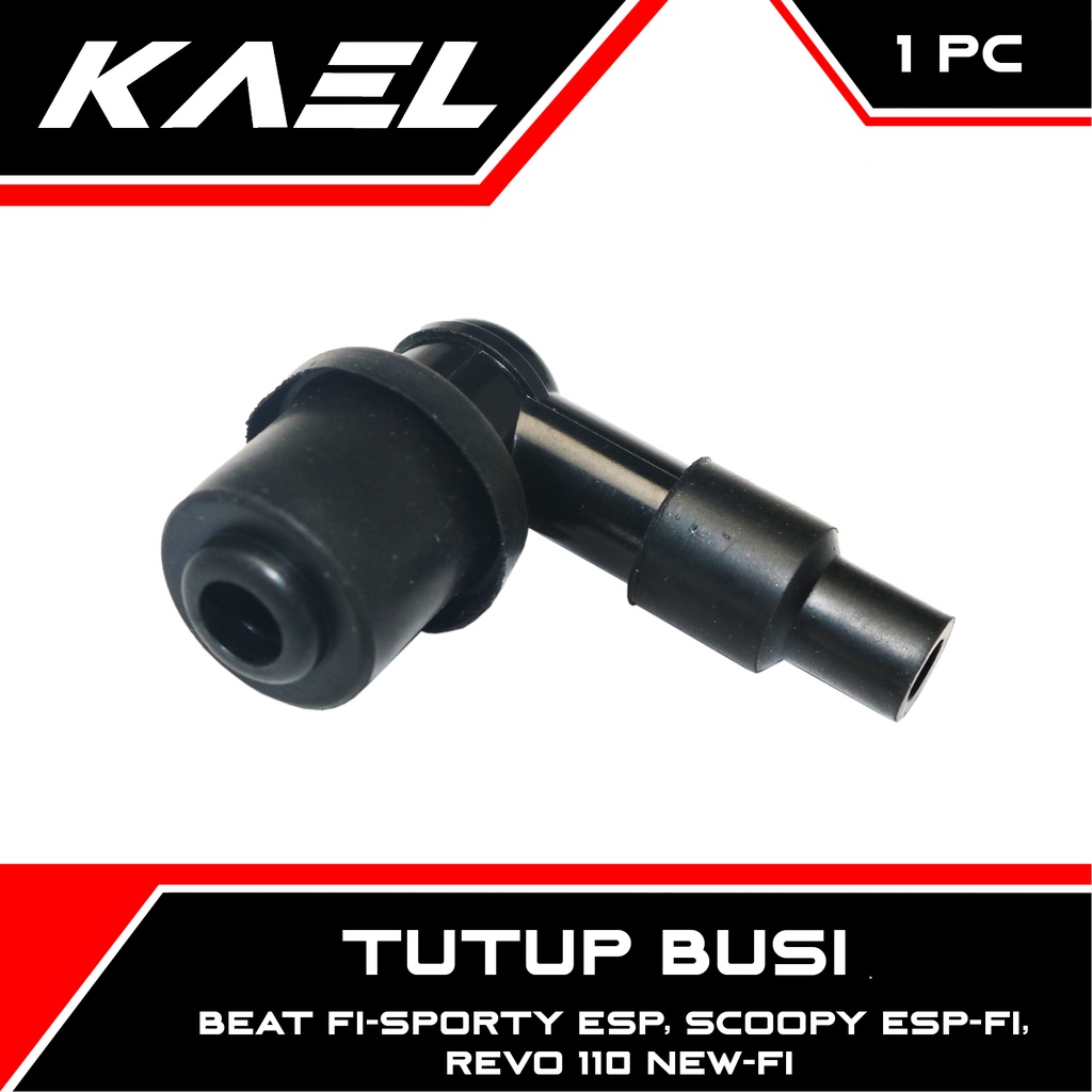Tutup-Cop-Cangklong Kepala Busi Beat FI Lama-Sporty eSP/Scoopy eSP-FI