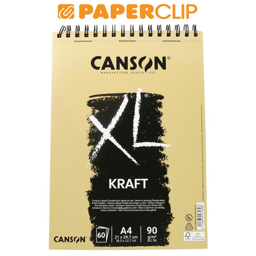 

SKETCHBOOK CANSON XL KRAFT 60S A4 90G