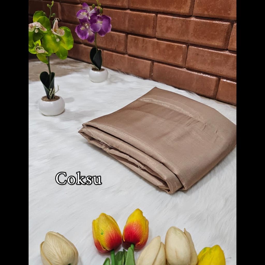 Bahan Kain Shimmer Silk Premium | Satin Shimmer Premium