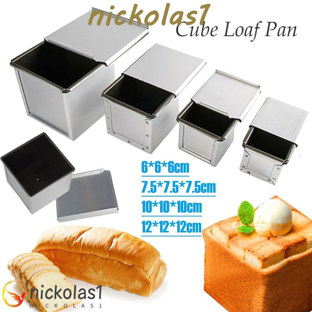 NICKOLAS1 Cetakan Roti Tawar Non Stick Persegi Dessert Making Bakeware Alat Kue Dapur Loaf Pan