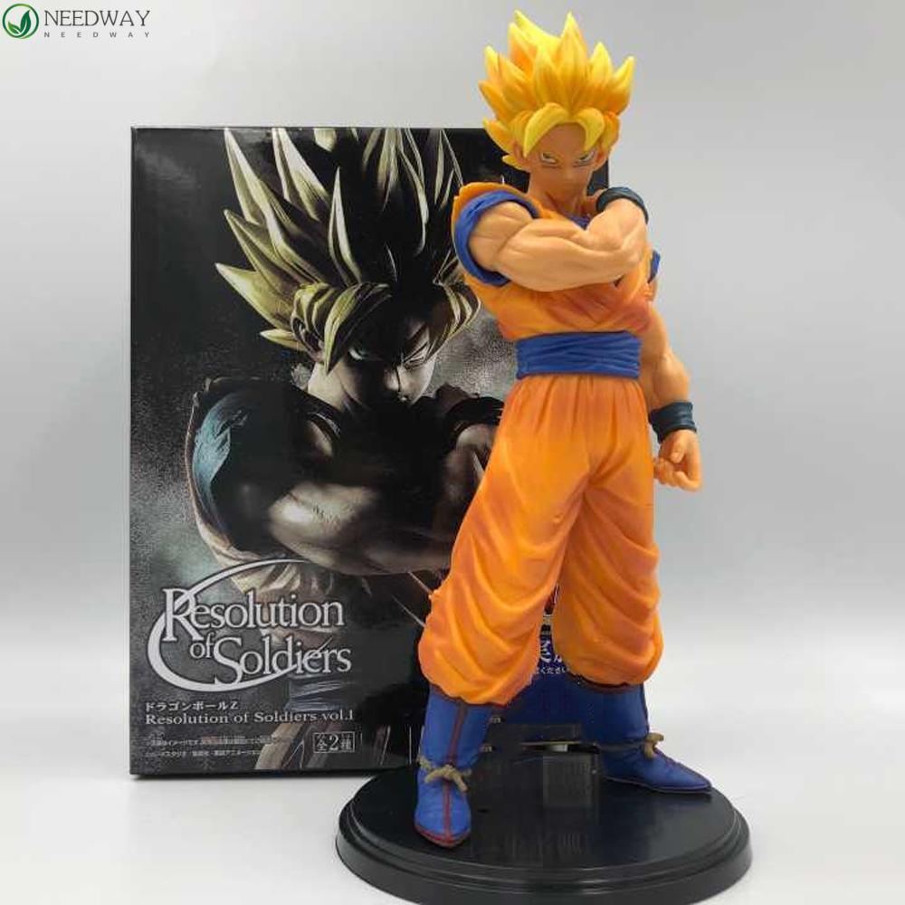 NEEDWAY Dragon Ball Z Mainan Hadiah Koleksi Model Son Gohan Gambar Anime Super SaiYan