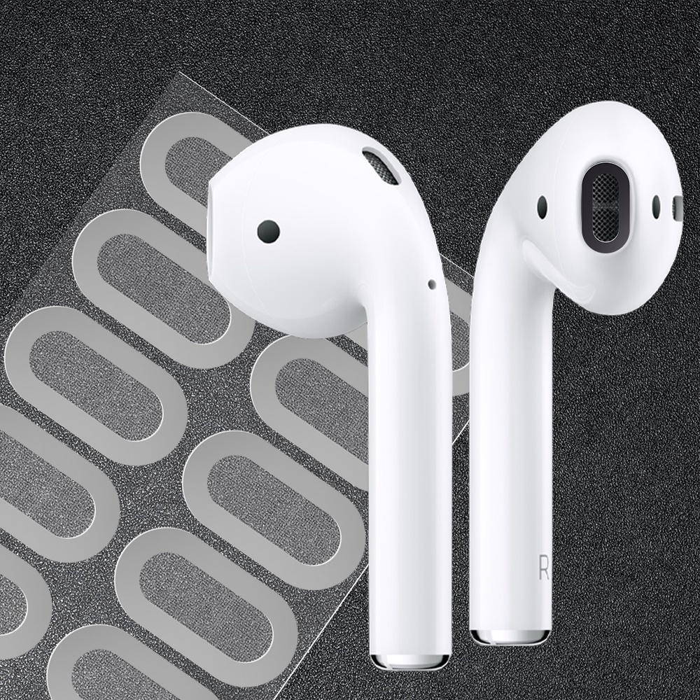 Untuk Airpods1 2 Port Earphone Filter Debu Yang Dapat Diganti/ Lubang Suara Tahan Debu Mesh Stiker Perekat Jaring Anti Debu Untuk Airpods