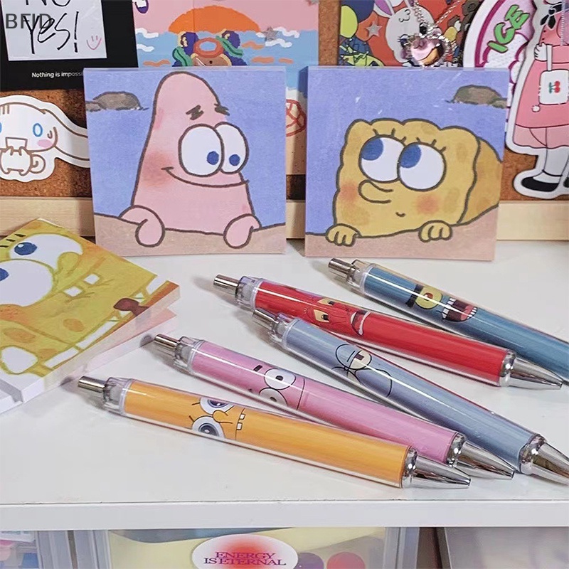 [BFID] 1pcs Kawaii Kartun Gel Pen Sekolah Kantor Supply Alat Tulis Lucu Gel Pena Hadiah Hadiah Pulpen [ID]