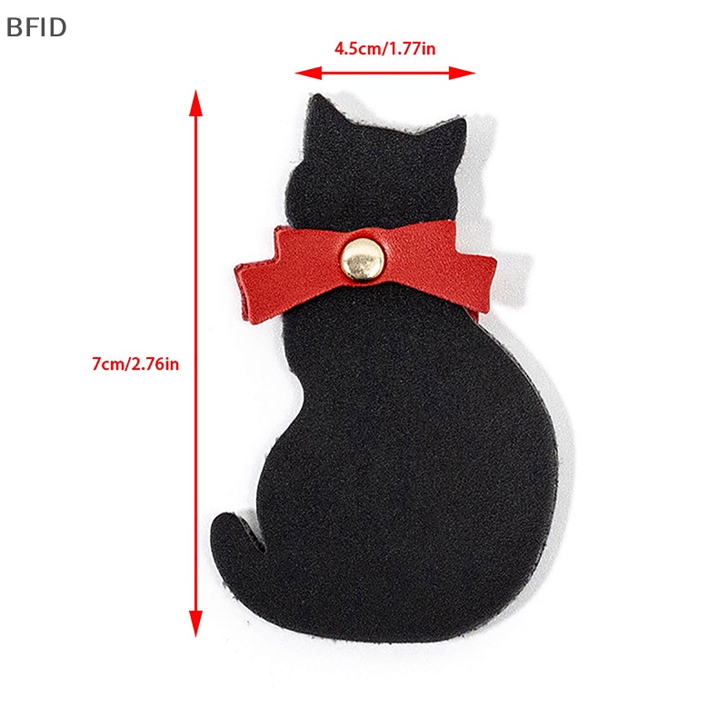 [BFID] Kualitas Tinggi PU Leather Cat Bookmark Siswa Membaca Kulit Halaman Buku Folder Hadiah Lucu Animal Mini Bookmark Untuk Pecinta Membaca [ID]