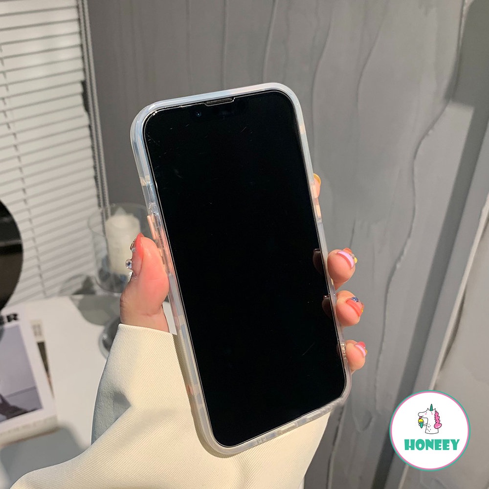 Fantasy Pink Bow Double Layer Acrylic Protective Case for iPhone 14 13 12 11 Pro Max XR XS MAX 7 8Plus SE Colourful Glitter Back Cover