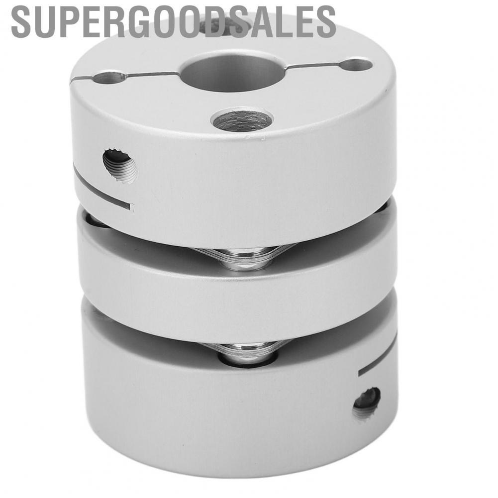 Supergoodsales Shaft Coupling  Firm Connection 21Nm Maximum Torsion Double Diaphragm U Shaped for Servo Motors