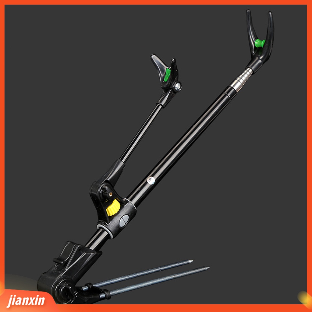 (In Stock) Bracket Joran Pancing Teleskopik Menebal Stainless Steel Adjustable Stabil Rak Pancing Untuk Memancing