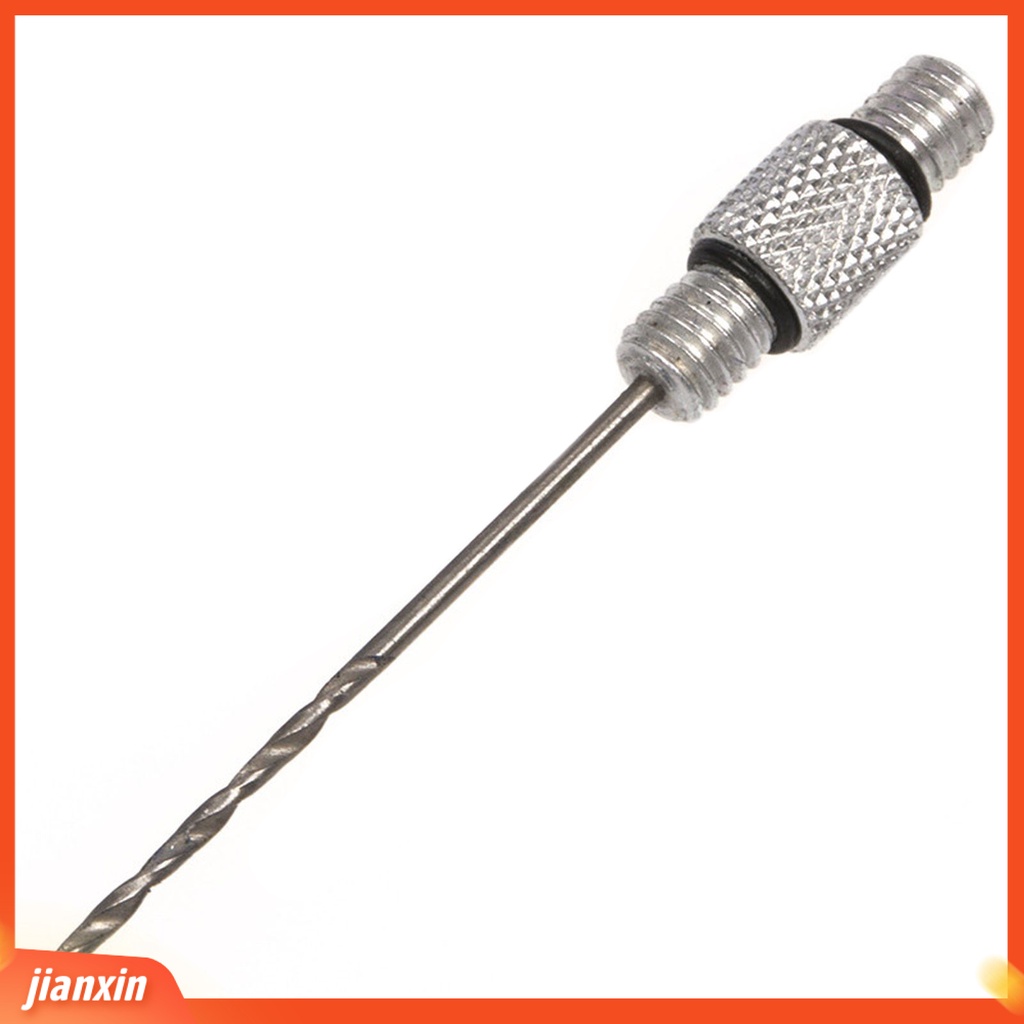 (In Stock) Jarum Umpan Pancing Multicolor Dapat Diputar Bahan Aluminium Alloy Dengan Bor Splicing Making Needle Untuk Memancing
