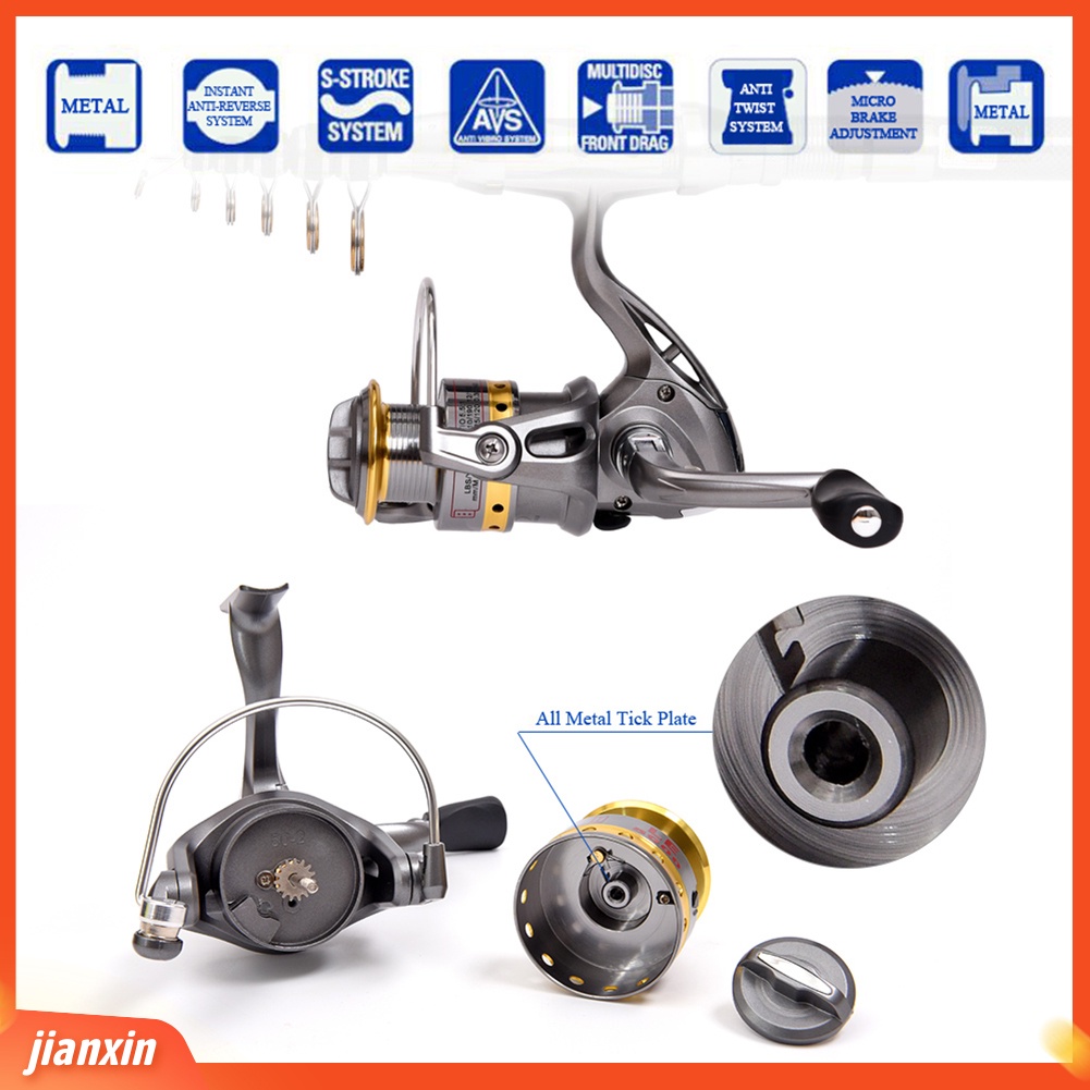 (In Stock) Telescopic Joran Pancing Spinning Reel +Line+Lures Hooks Combo Full Kit Dengan Tas