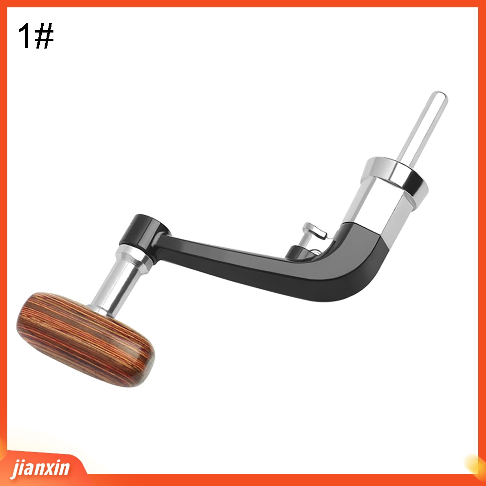 (In Stock) Gulungan Pancing Lipat 1000-6000 Spinning Wheel Metal Gagang Kayu Rocker Arm