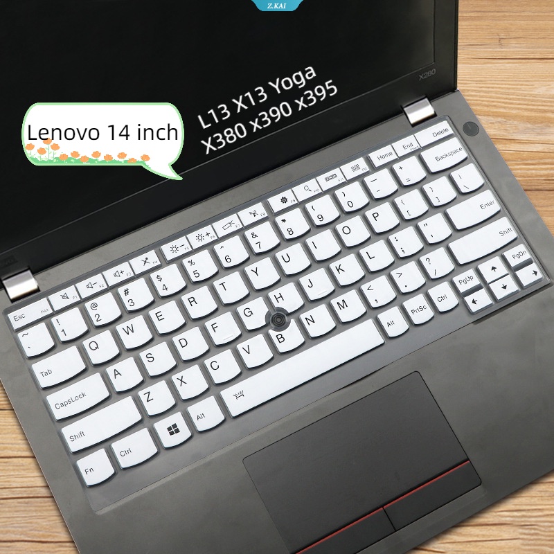 Lenovo New TPU Keyboard Komputer Silikon Transparan Dengan Film Pelindung Debu Untuk Model 14inch L13 X13 Yoga X380 X390 X395 Film Keyboard Komputer Kulit Pelindung [ZK]