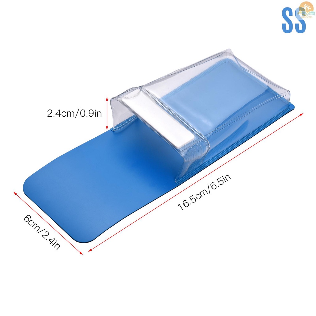 In Stock SS Magnetic Pocket Pen Holder Notebook Tools Aksesoris Tas Penyimpanan Untuk Papan Tulis Lemari Loker Kulkas