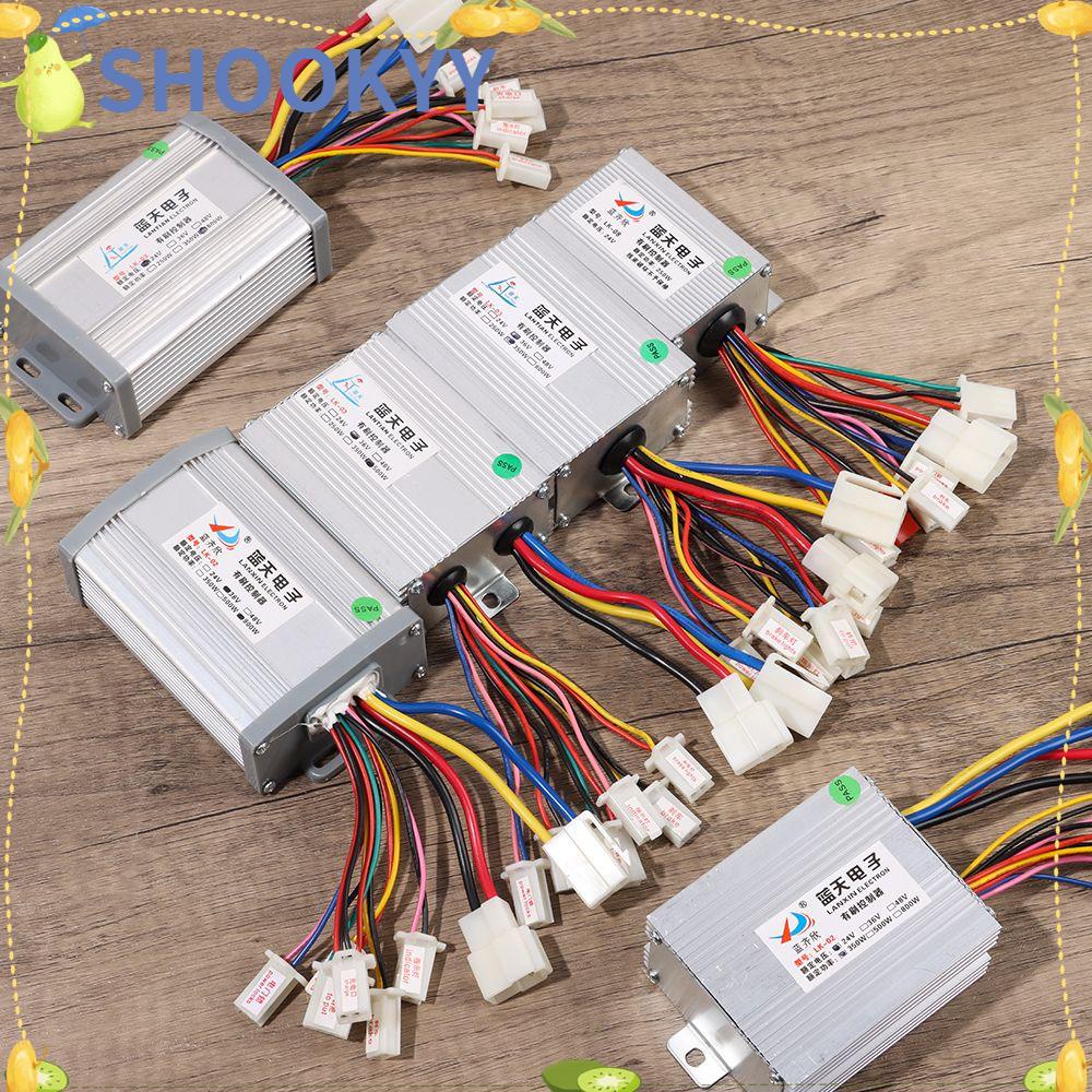 CHOOKYY Controller Sepeda 8gaya 24V /36V /48V DC Suku Cadang Sepeda Listrik