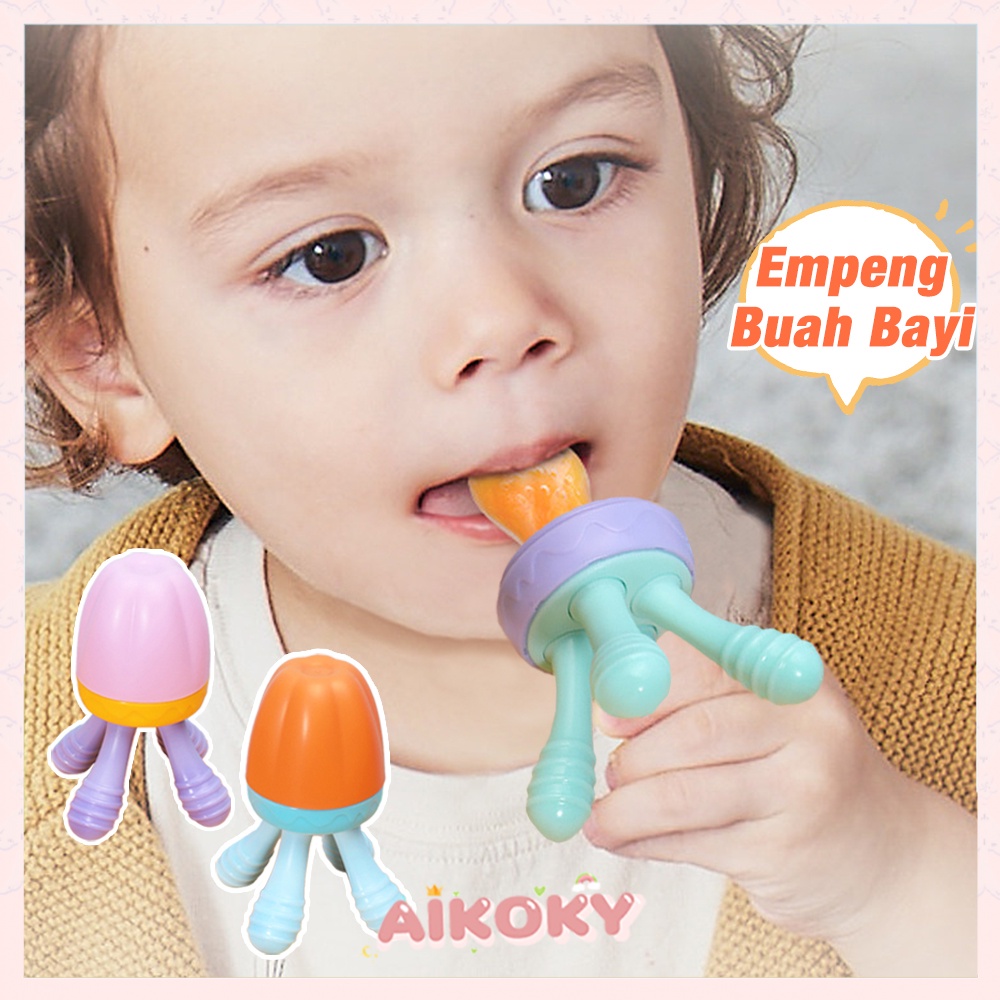 Aikoky Dot empeng buah bayi / Pacifier Baby / Baby Food Supplement Feeder