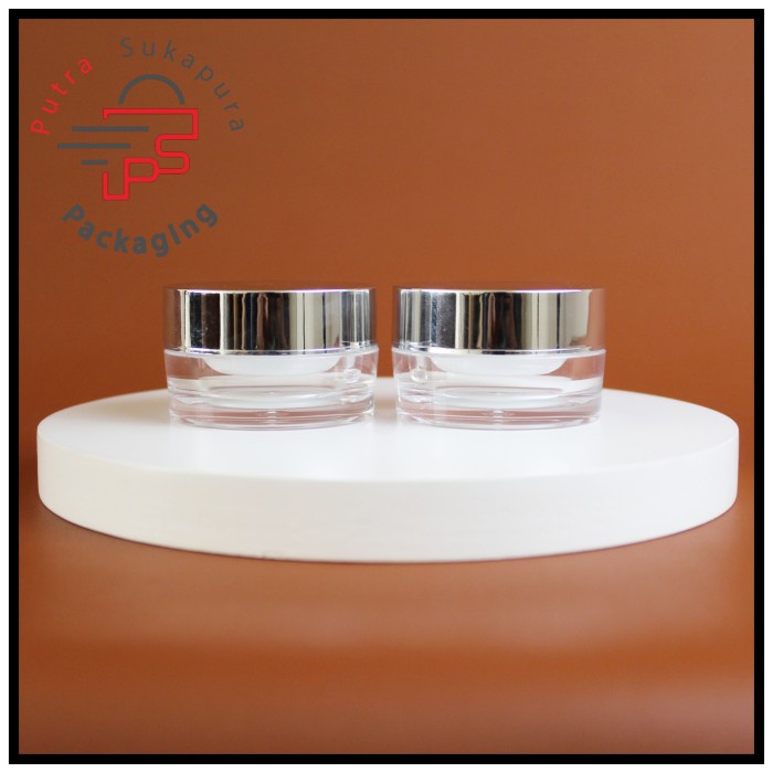 pot cream 15gr round/pot kosmetik 15 gr/pot cream acrylic 15gr
