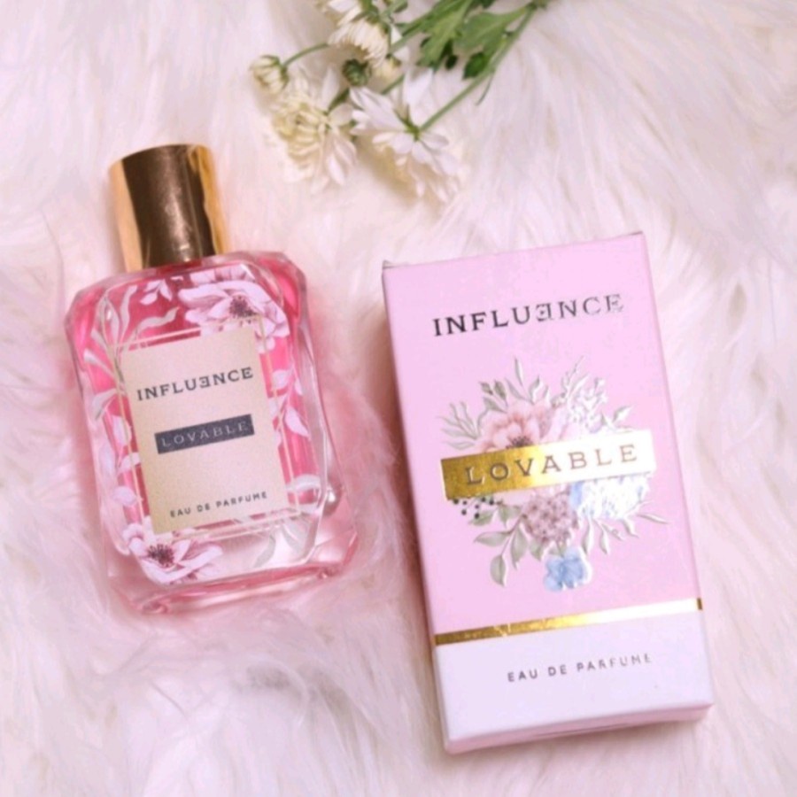 PARFUM WANITA INFLUENCE LOVABLE ORIGINAL DAN INFLUENCE DURANCE X ZIKRI DAULAY WANGI HINGGA 12 JAM BP