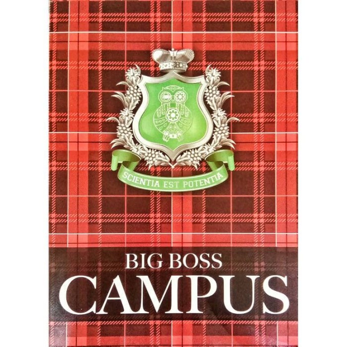 

✨BISA COD✨ -Buku Tulis Big BOSS Campus/ Buku Tulis Boxy