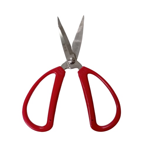 

Gunting Bordir Lengkung Stainless Gagang Merah 154mm