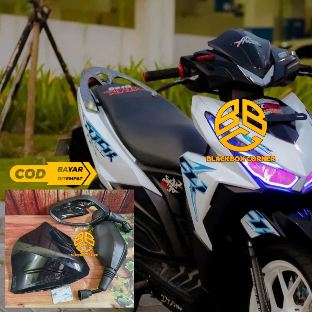 VISOR PLUS SPION CLICK VARIO 125 150 LED OLD