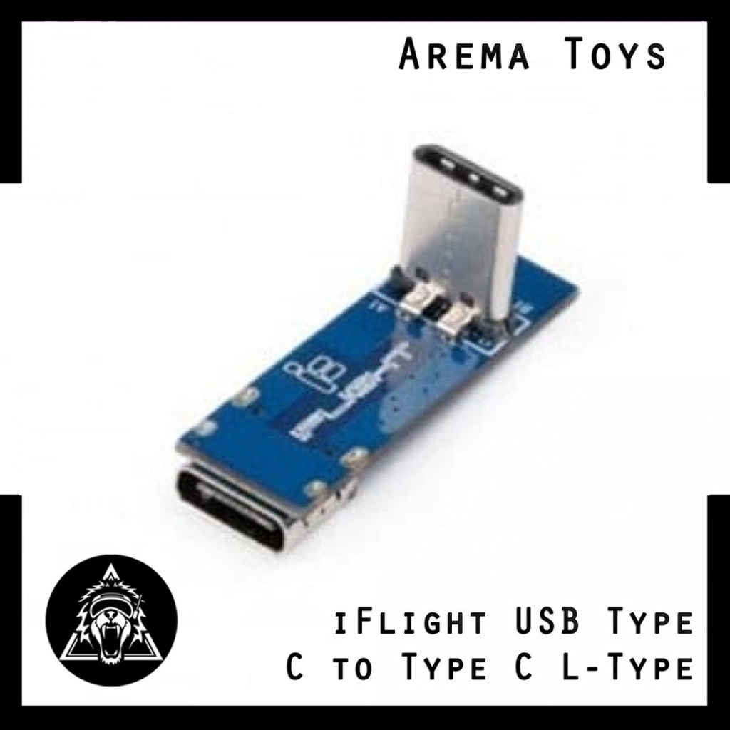 iFlight USB Type C to Type C 90 Connector L-Type Adapter Type-C
