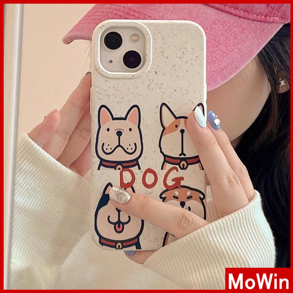 Case iPhone 14 Pro max iPhone Case Ramah Lingkungan Degradable Case Lembut Tahan Guncangan Perlindungan Lucu Anjing Yang Baik Kompatibel dengan iPhone 13 Pro max 12 Pro Max 11 xr xs max 7Plus 8Plus